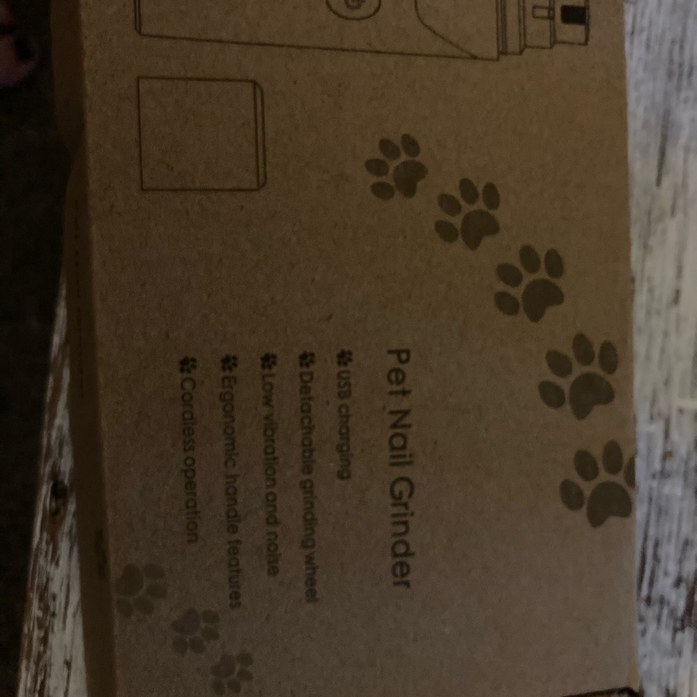 Nail grinder for animals